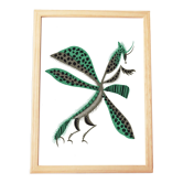 Original lithograph Jean Lurçat "Dragonfly of Castile"