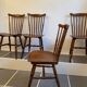 4 chaises de bistrot vintage Baumann