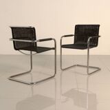 Set of 4 "D41" chairs by Jean Prouvé for Tecta 80's