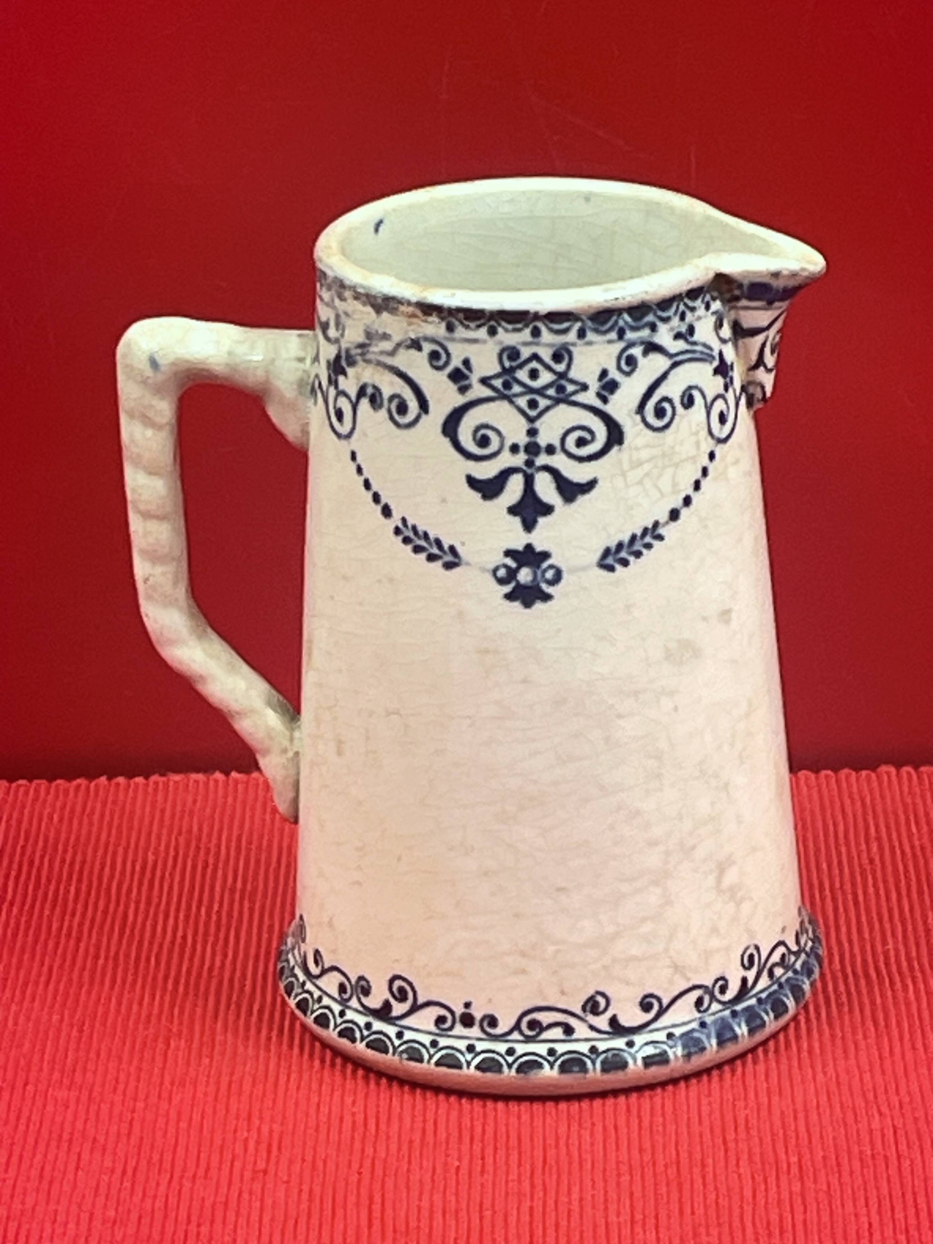 St-Uze Ceramic Milk Jug ?. 11 cm old and in good condition