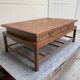 Bamboo coffee table roche-bobois