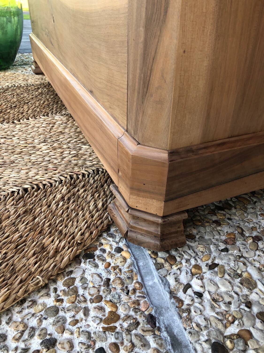 Antique walnut chest of drawers