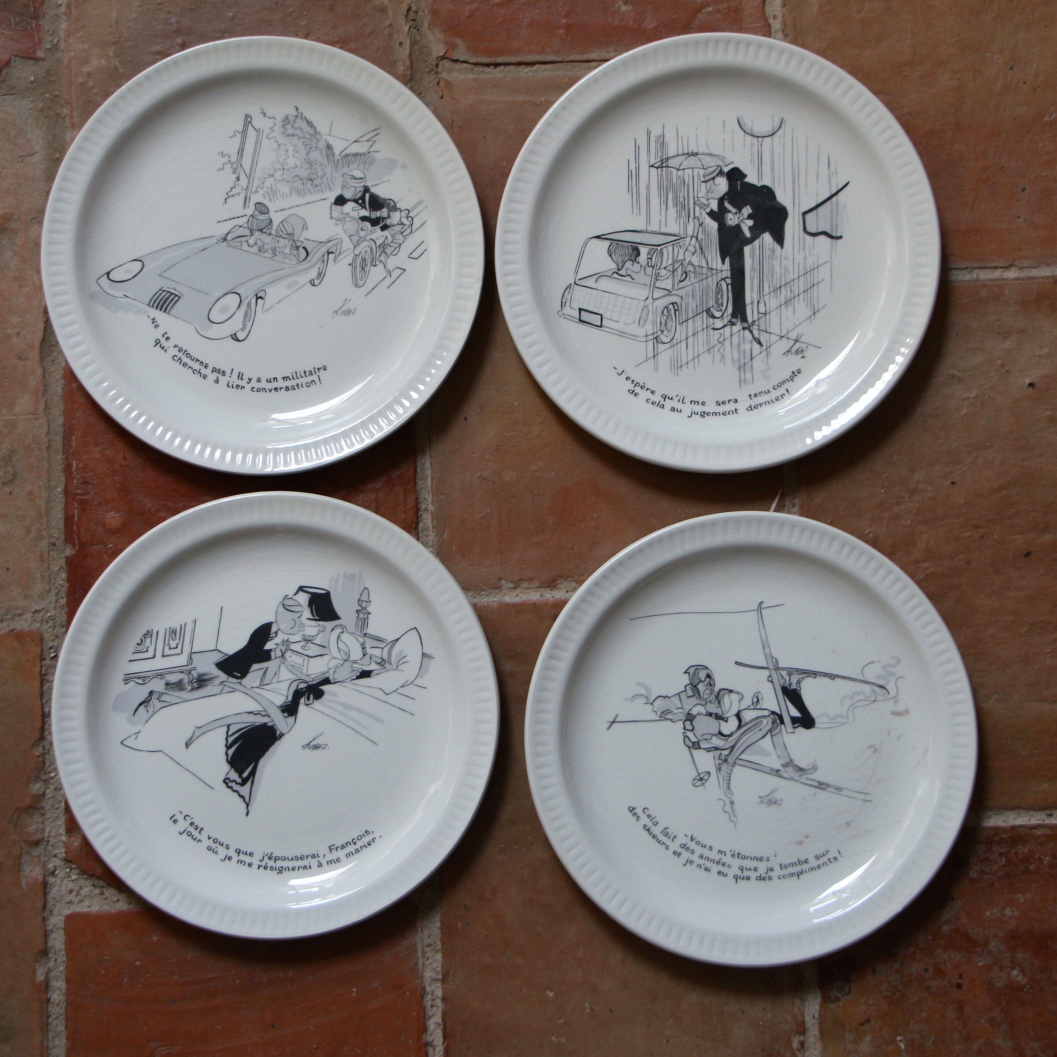 Talking plates designed by Kiraz
