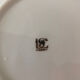 12 white porcelain dessert plates from Limoges CG Cie