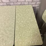 Ensemble table chaises tabouret formica