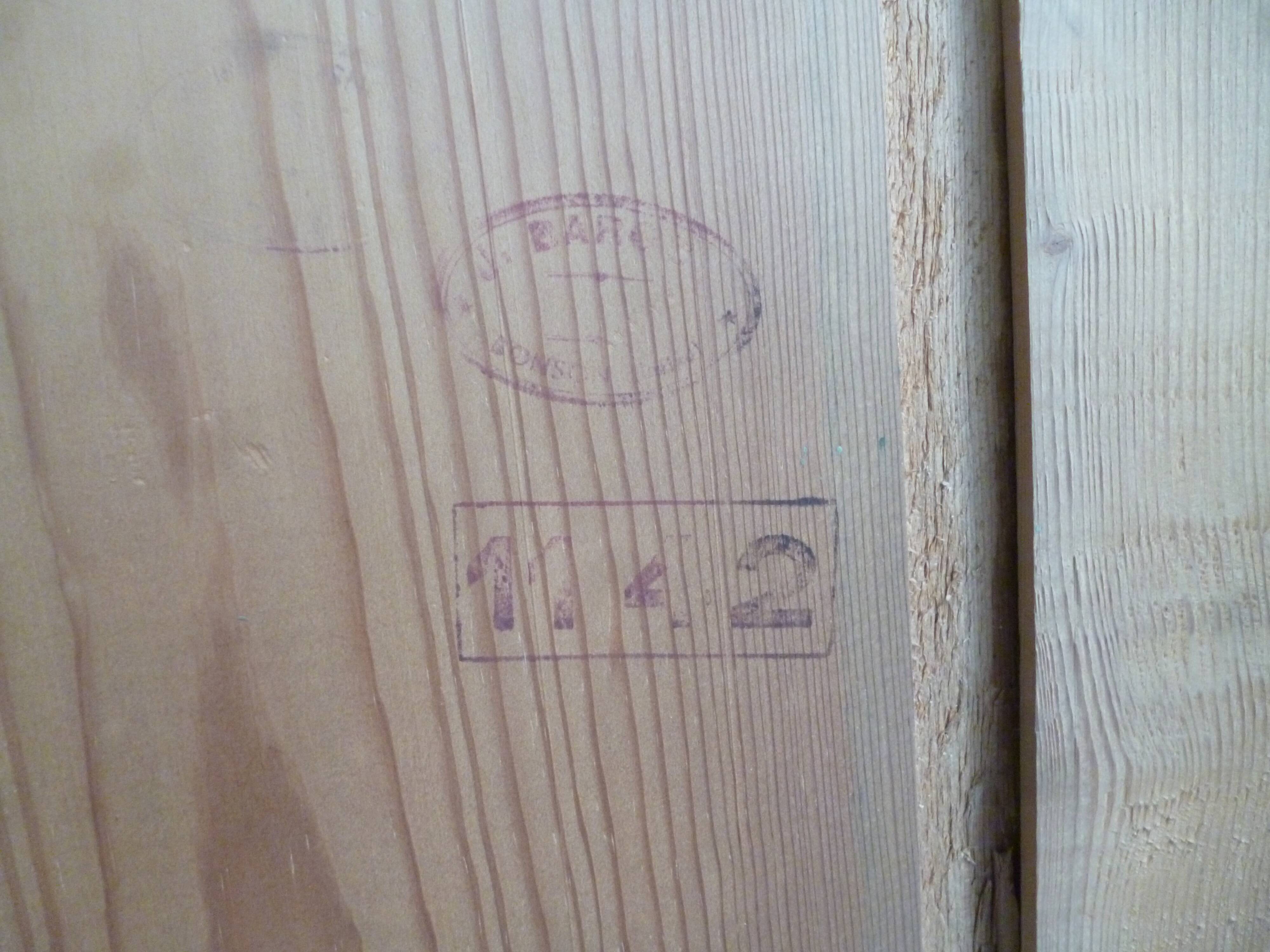 Oak cabinet by René Gabriel