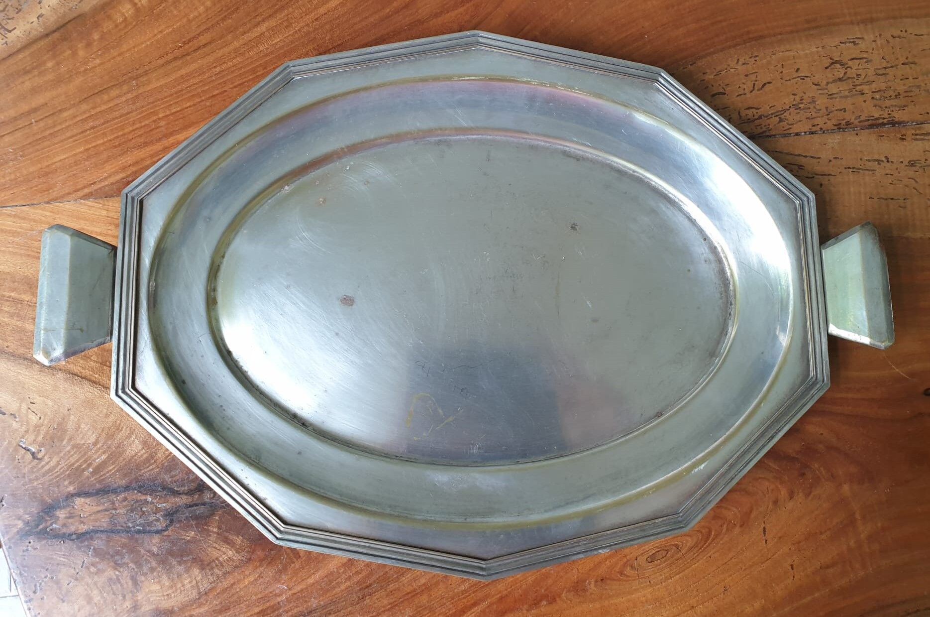 Plat ou plateau en argent