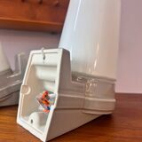 Set: 2x Wall Lamp Model 6070 light grey Sigvard Bernadotte for Ifö