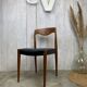 Série de 6 chaises scandinaves