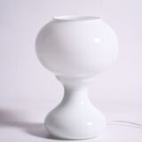vintage white opaline lamp