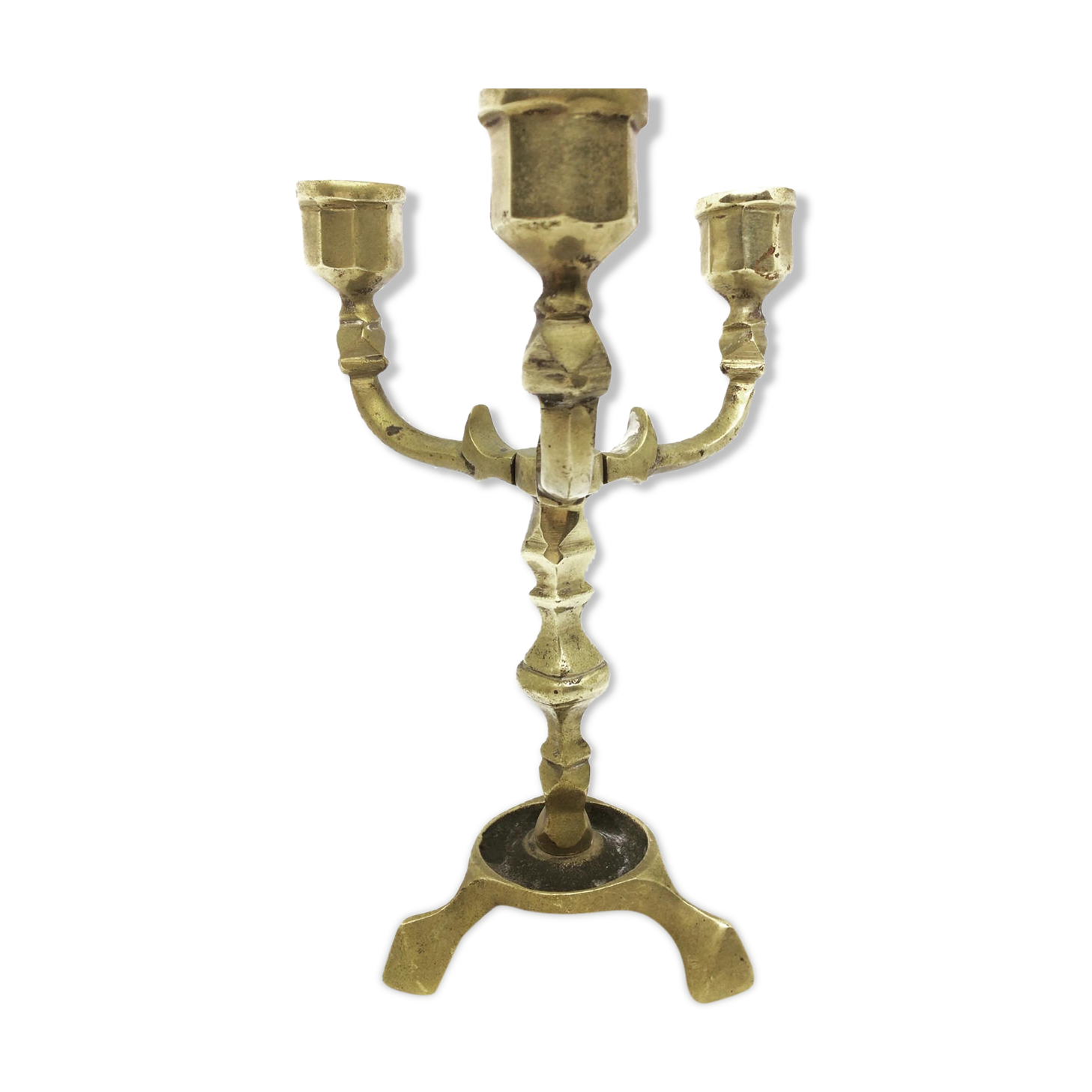 Chandelier three lights in bronze