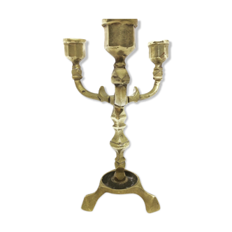 Chandelier three lights in bronze