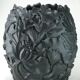 Black resin vase Lotus publisher VGnewtrend