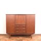 Mid-Century Danish Teak Highboard, 1960s.