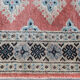 Handmade oriental carpet XXth Pink background 159 x 96 cm