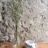 Raspberry pattern porcelain mug