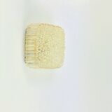 Mid-Century Amber Bubble Glass Wall Lamp by H. Tynell for Limburg, 1970s