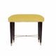 Art Deco rosewood footrest