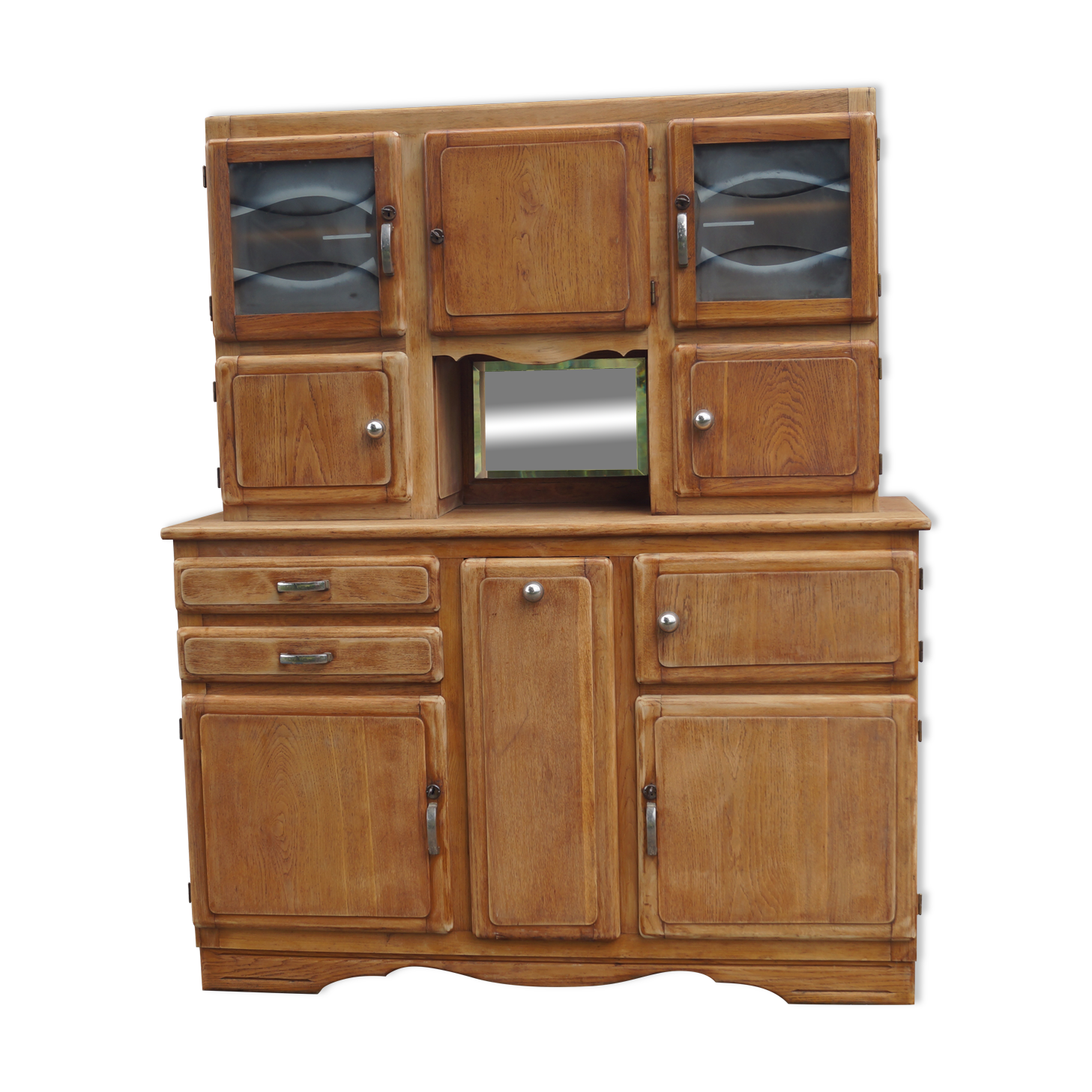 Mado sideboard in sanded solid wood