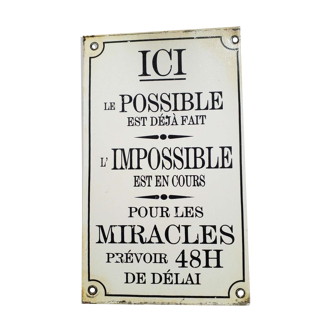 Metal plate