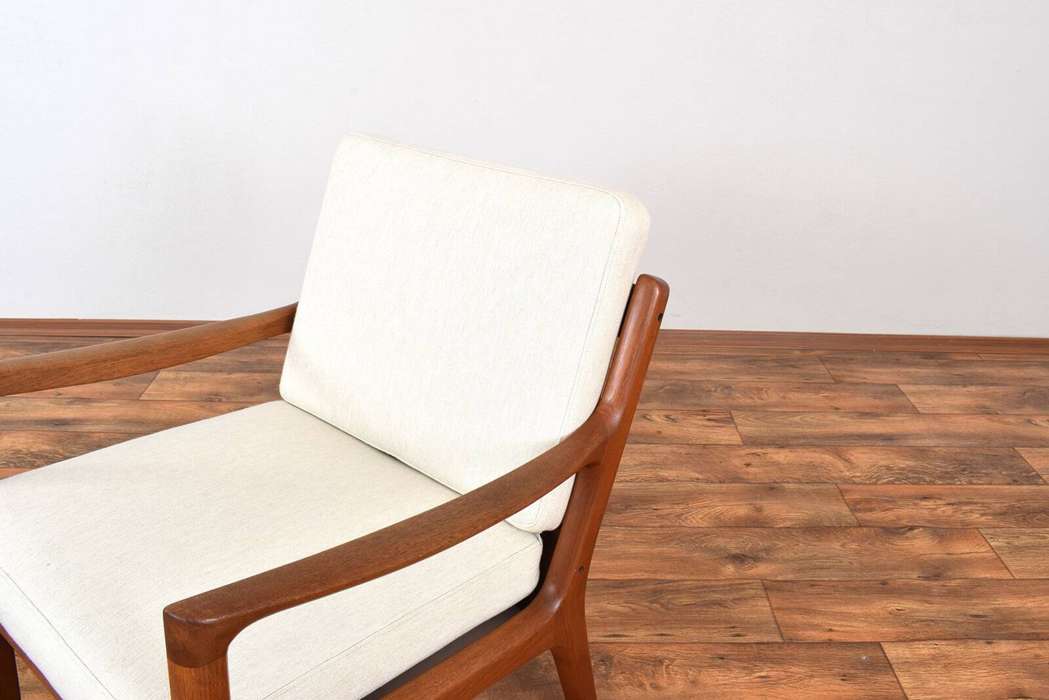 Mid-Century Teak Senator Lounge Chair by Ole Wanscher for Cado, 1960s.