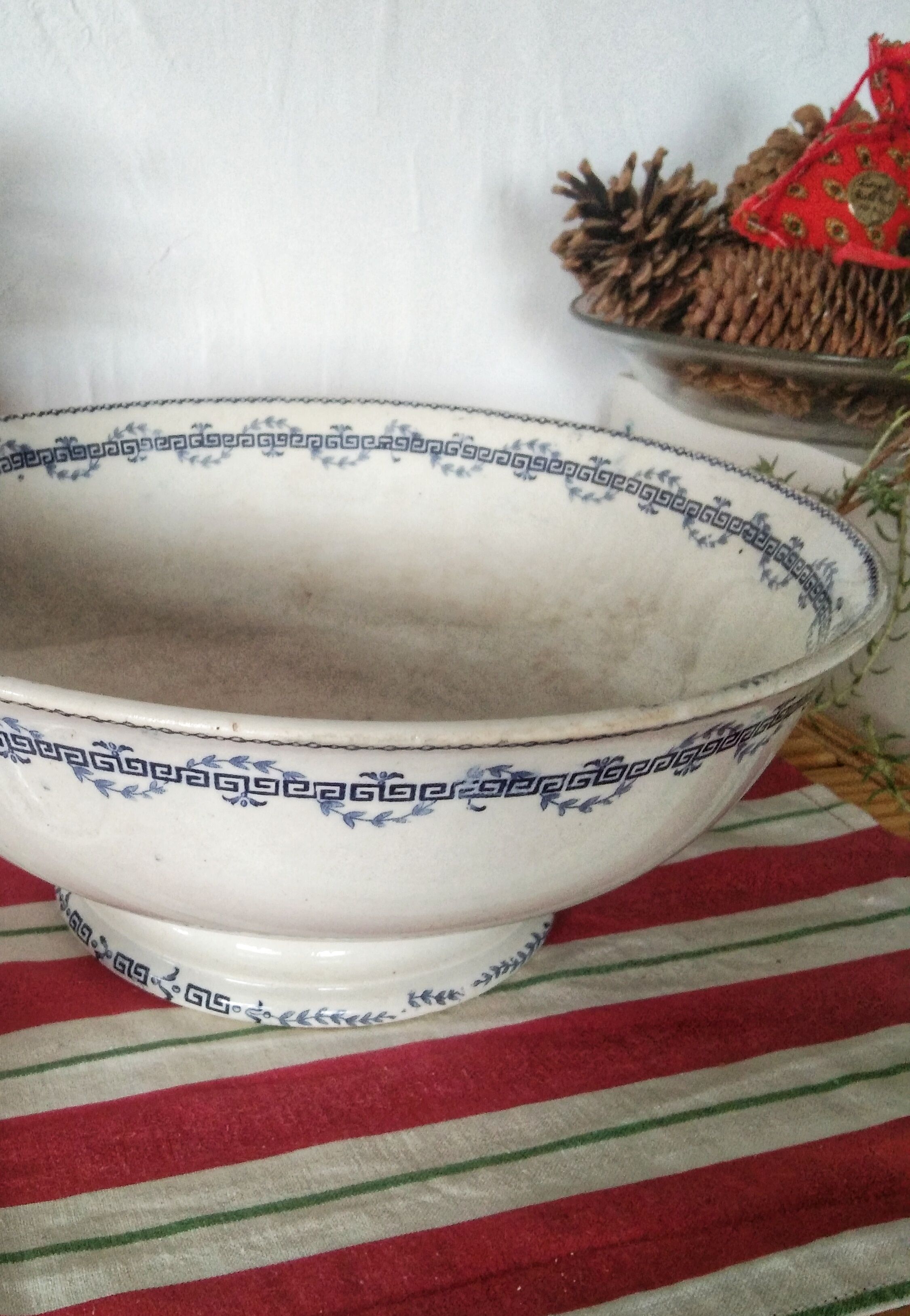 Ancient salad bowl Iron Land Austerlitz