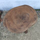 Brutalist tripod stool