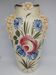 Large earthenware vase. Polychrome ceramic. Breton type.