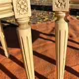Pair of Louis XVI style chairs