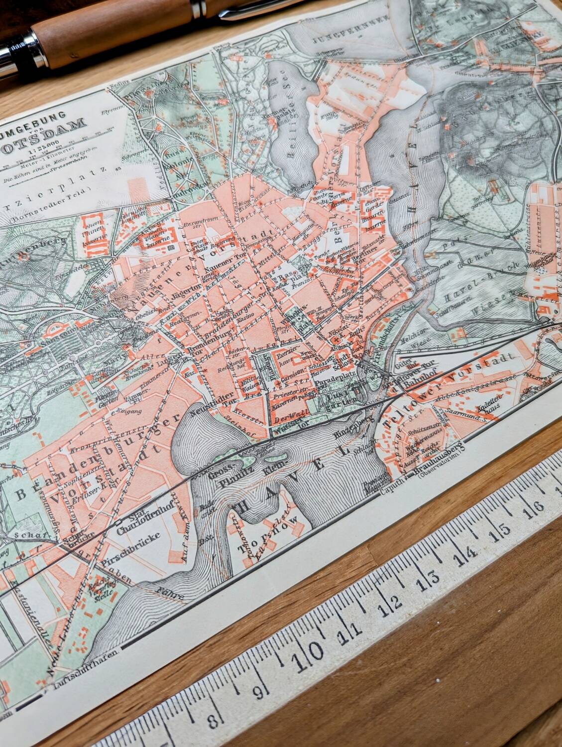 Printed in 1914, Potsdam, Brandenburg, Germany.