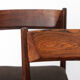 Set of 3 Vintage Rosewood Dining Chairs, 1960s Mid Century Modern Chairs