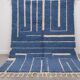 Beni Ouarain rug, handwoven traditional artisan size 250/350 cm