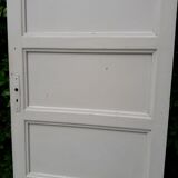 Porte vintage panneautée