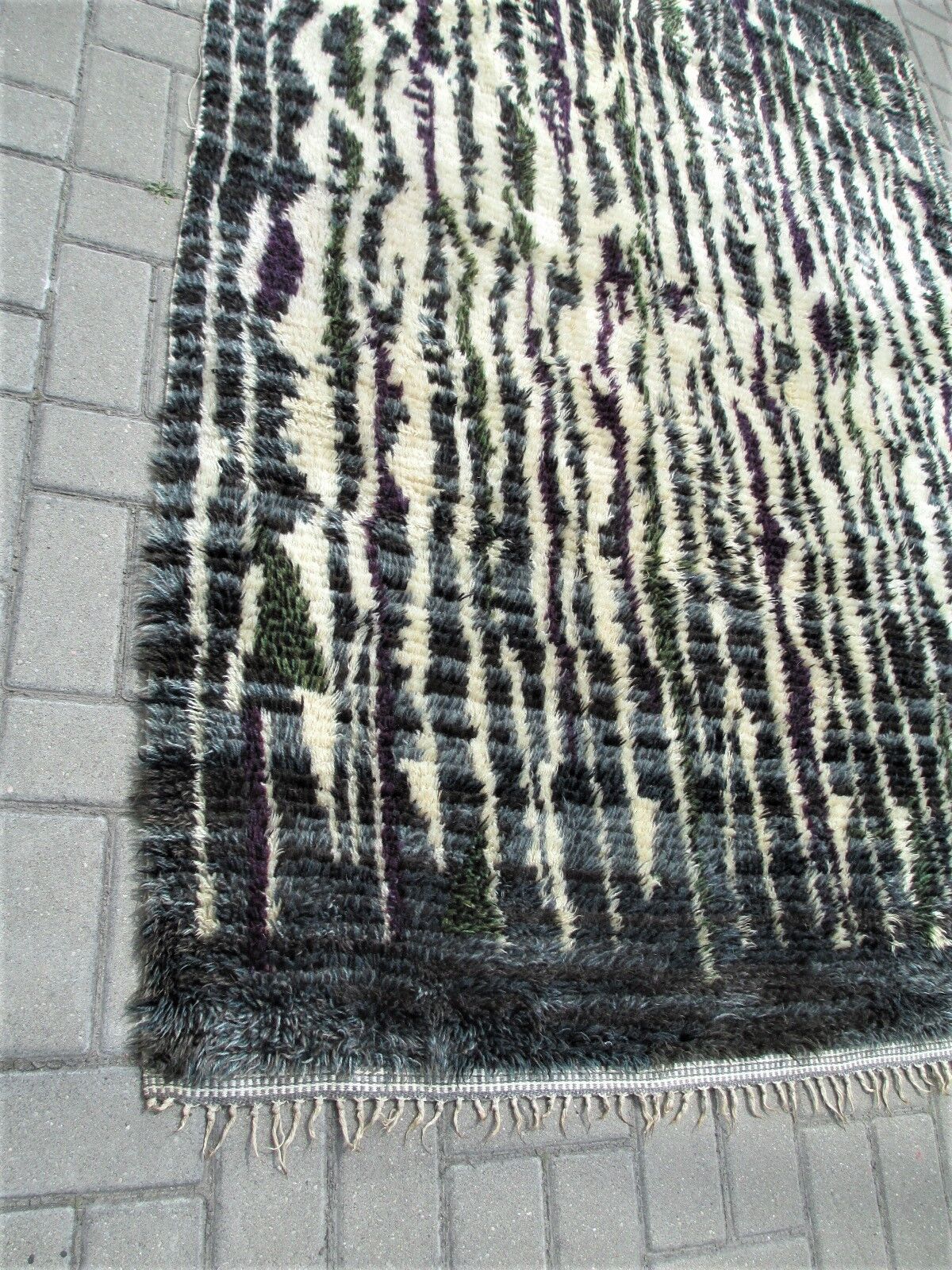 Tapis 195x140, Suède, années 1960