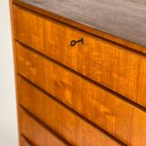 Scandinavian teak chest of drawers from the 1960s.