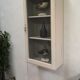 Vitrine murale patine