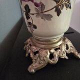 Numbered porcelain lamp base