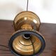 Pair of Aladdin Model 11 table lamps in satin brass, UK, 1922