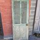 Old shutter door