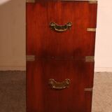 Mahogany Military or Naval Chest of Drawers - 19th Century