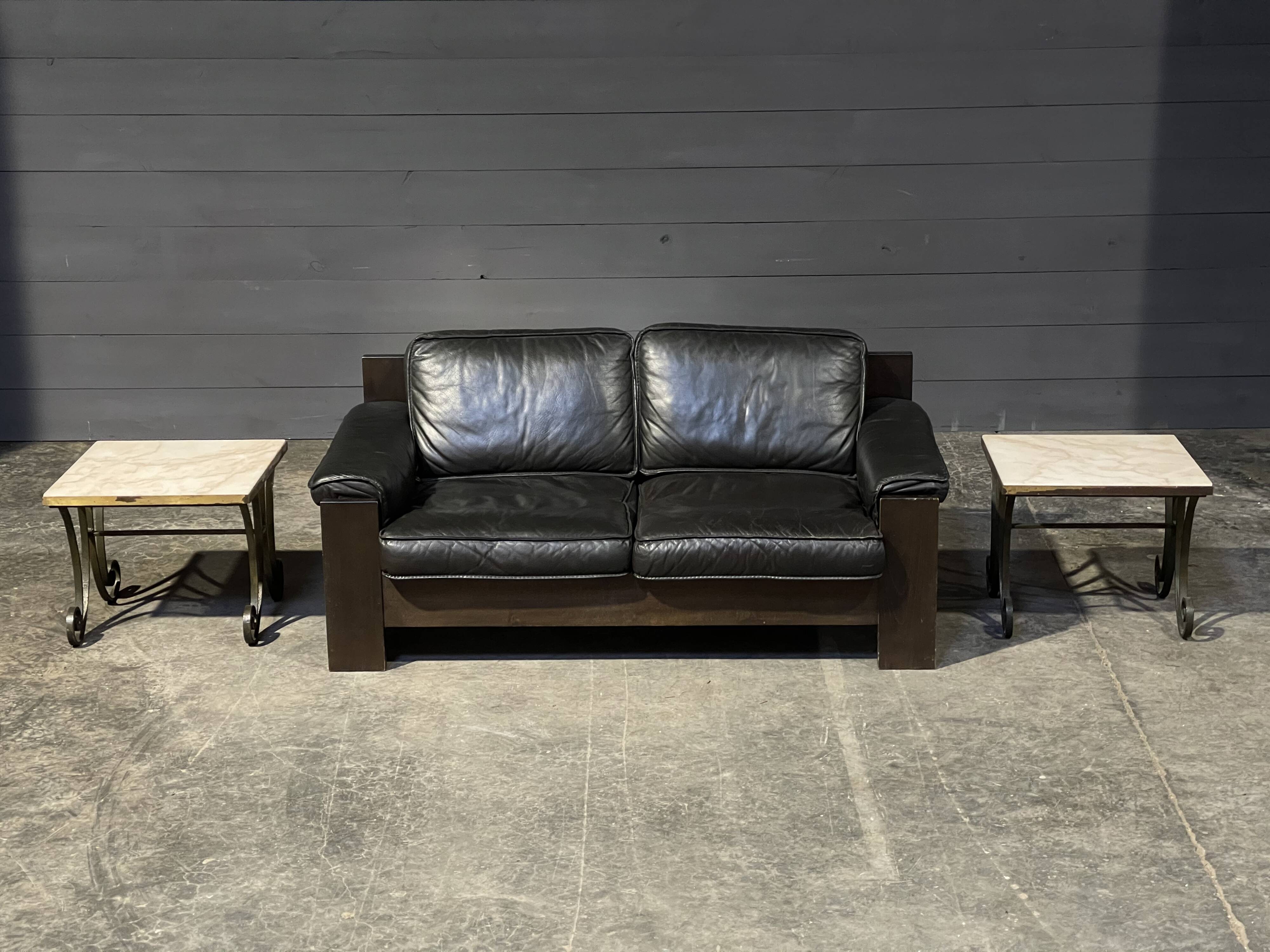 Vintage leather sofa