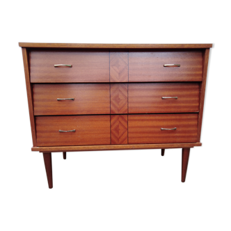Commode pieds fuseaux 1960