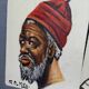 Oil paintings on panel set of 4 Orientalist portrait mid 20th century