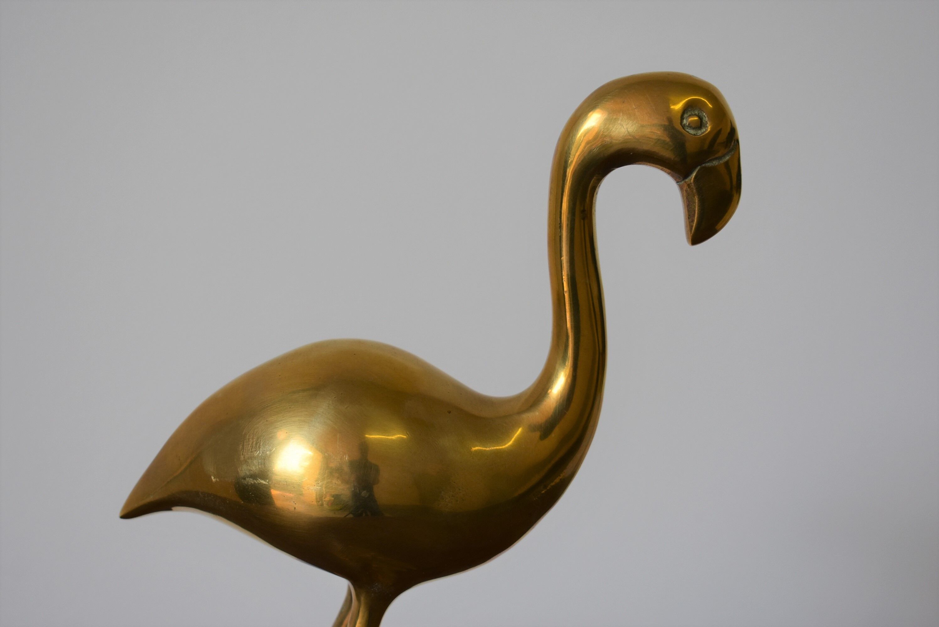 Flemish rose in vintage brass