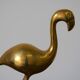 Flemish rose in vintage brass