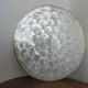 Set of 5 under-plates in mother-of-pearl and brass 70s