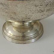 Champagne bucket Silver Plated vasque on Pedestal,