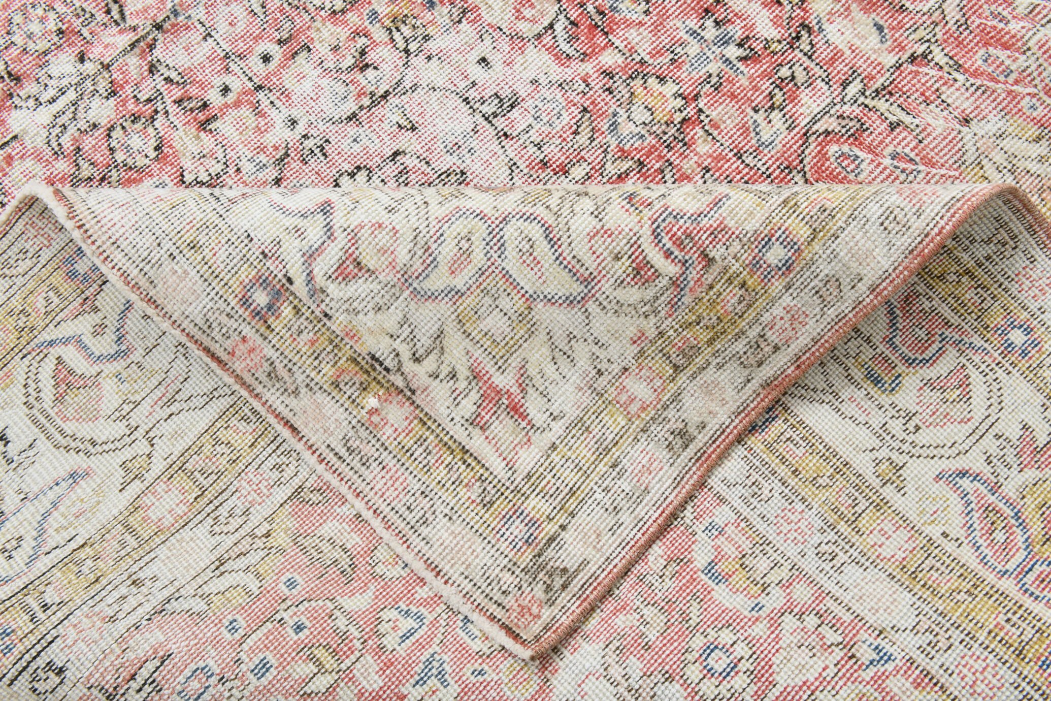 Tapis persan rouge pâle 8x12, 261x361cm
