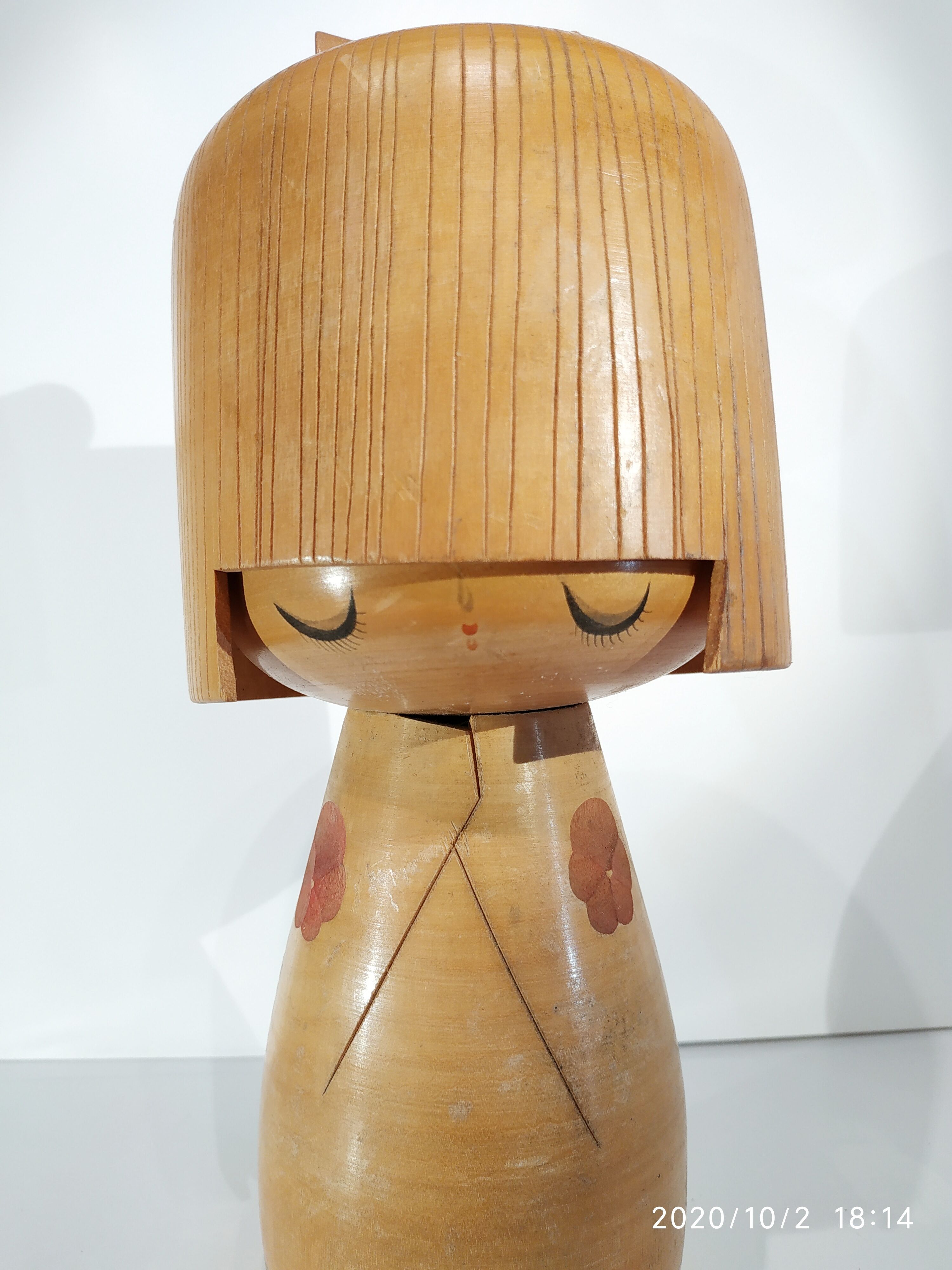Kokeshi doll "impertinente" 1973 - Japan
