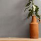 Vase bouteille terracotta - art populaire